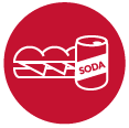 Provide plenty of food and non-alcoholic beverages