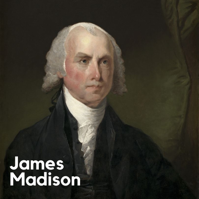 A picture of James Madison. 4th President of USA