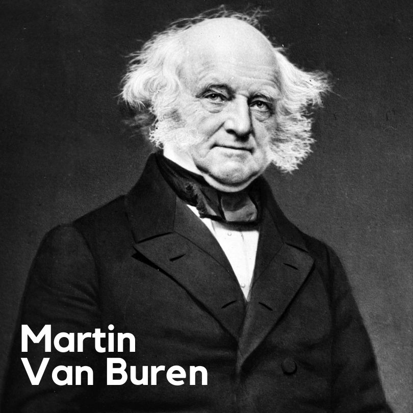 A picture of Martin Van Buren. The 8th President of the United States