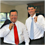 Benjamin Cochran (on the right) the Managing Partner and an experienced attorney at law based in North Carolina.