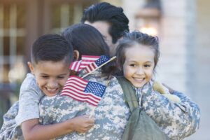 Family is reunited with army mom