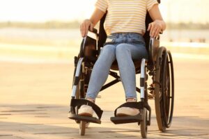 Young Woman with Physical disability